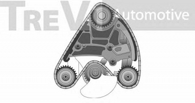 TREVI AUTOMOTIVE kc1018 -  Комплект цепи привода распредвала